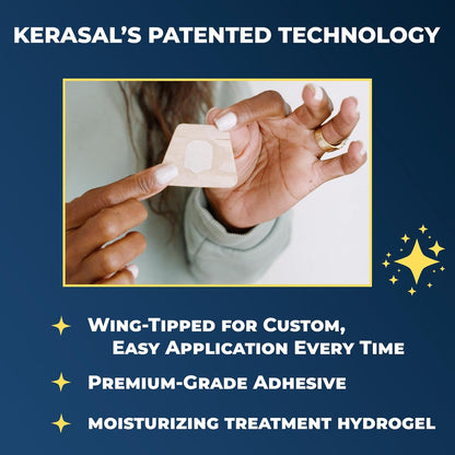 Kerasal Nighttime Renewal Fungal Nail Patches - 14 Patch