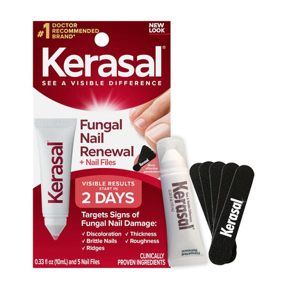 Kerasal Nighttime Renewal Fungal Nail Patches - 14 Patch