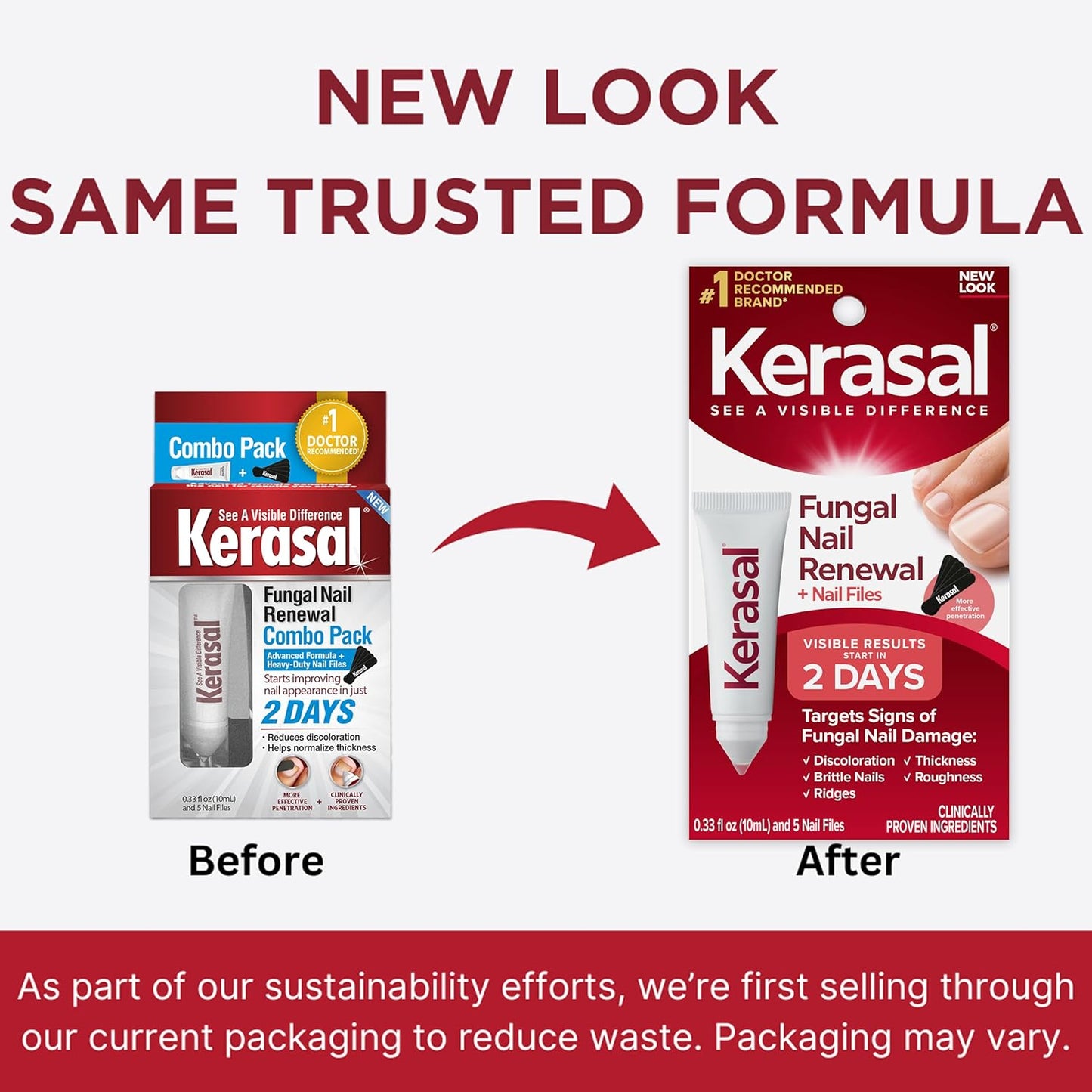 Kerasal Nighttime Renewal Fungal Nail Patches - 14 Patch