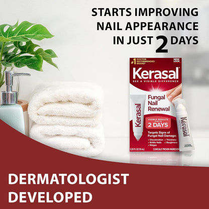 Kerasal Nighttime Renewal Fungal Nail Patches - 14 Patch