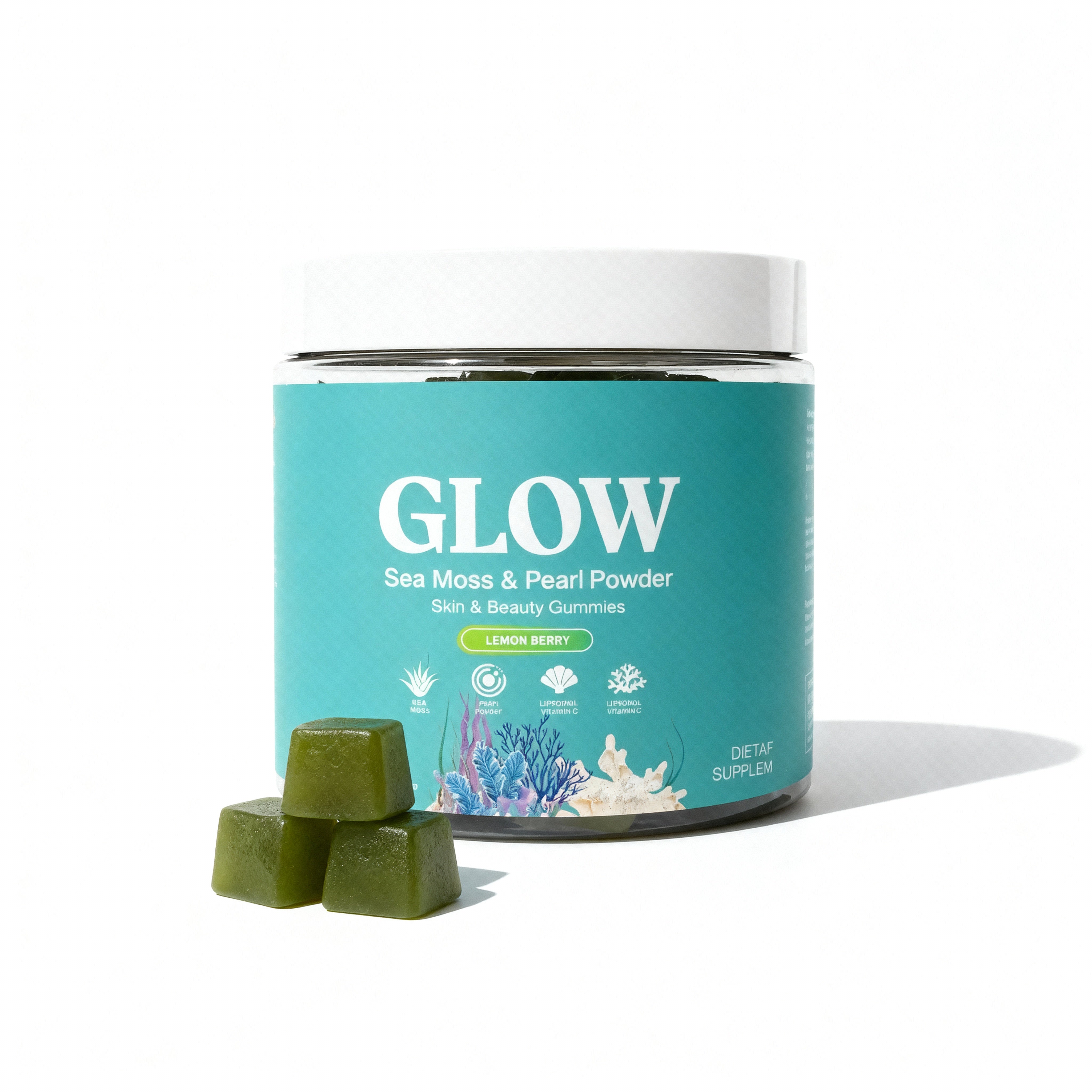 Sea Moss & Pearl Powder Glow Gummies