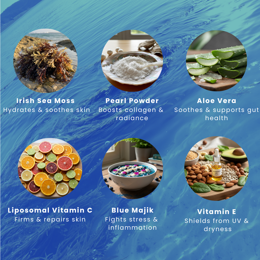 Sea Moss & Pearl Powder Glow Gummies