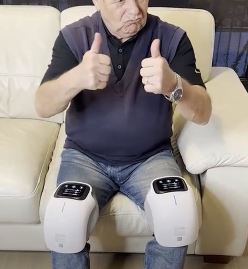 ThermaStep™ Deep Heat 4-in-1 Knee Massager - Natural Knee Pain Relief